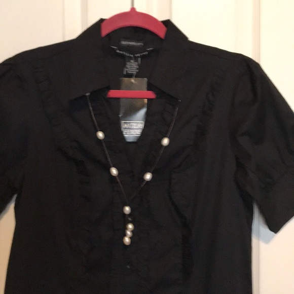 Antilia Femme size M black cotton dress. NWT - Picture 8 of 8